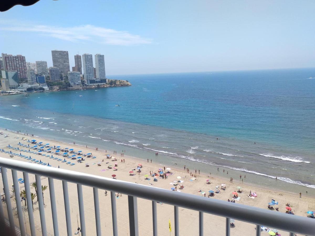 Apartamento En Benidorm A 1A Linea Del Mar מראה חיצוני תמונה