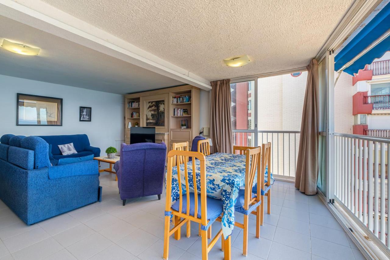 Apartamento En Benidorm A 1A Linea Del Mar מראה חיצוני תמונה